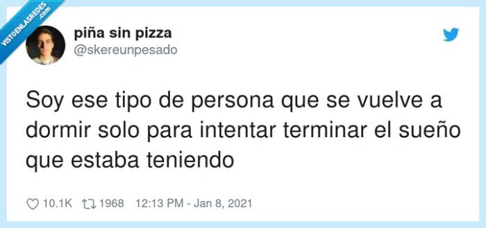 terminar,intentar,dormir,sueño