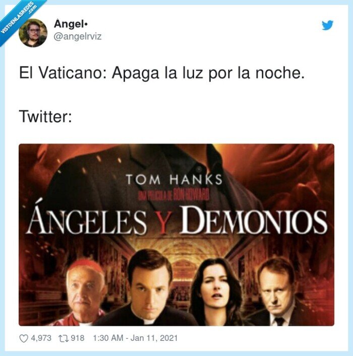 vaticano,apagón,2021,noche,luz