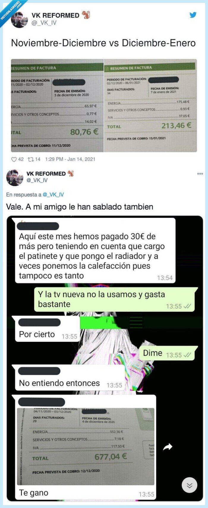 noviembre,diciembre,factura,luz,subida,iva