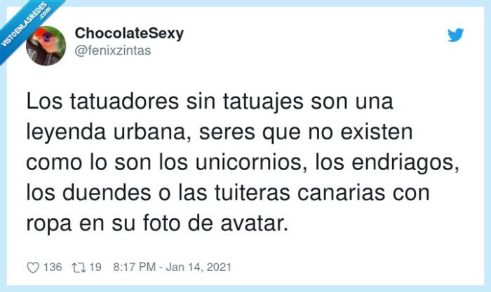 unicornios,endriagos,tatuadores,tatuajes,tuiteras,canarias