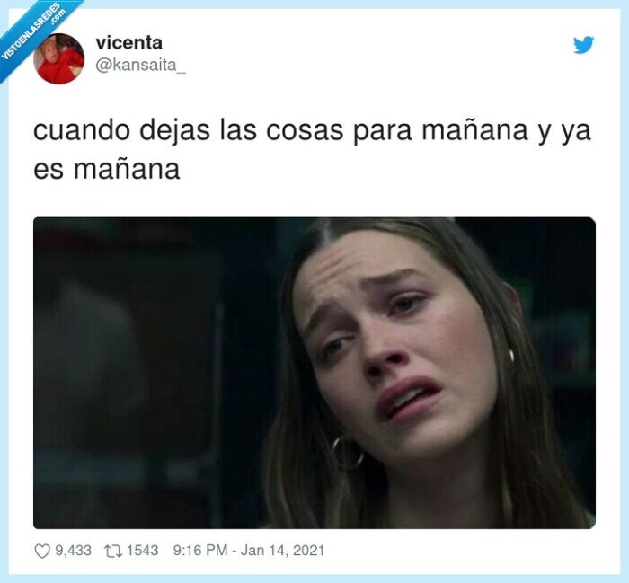 mañana,cuando,dejar,cosas