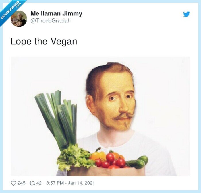 lope de vega,vegano