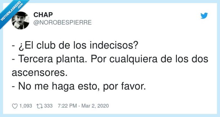 cualquiera,ascensores,indecisos,tercera planta