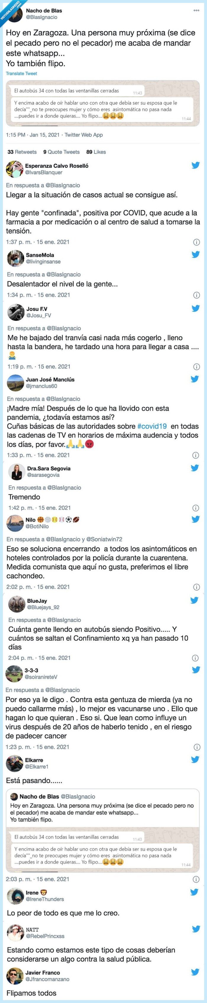 empatía,covid,asintomático,verguenza,gente,autobus