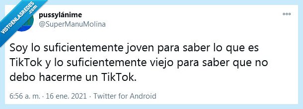 tiktok,viejo,joven,millennial