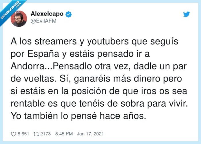 andorra,posición,ganaréis,youtubers,streamers,alexelcapo