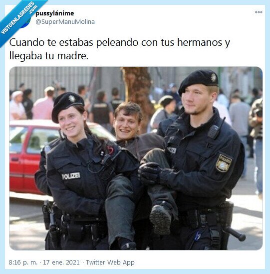 hermanos,pelear,madre