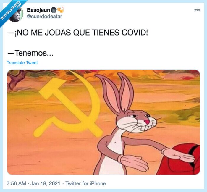 tenemos,covid,bugs bunny