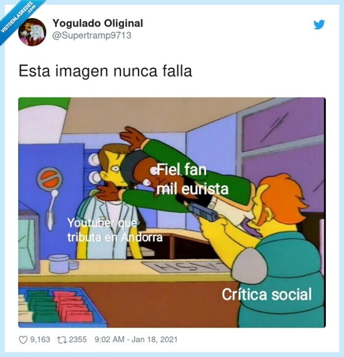 rubius,mileuristas,andorra,impuestos