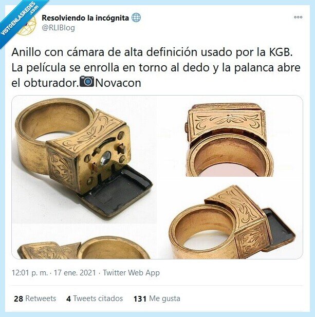 KGB,Espionaje,Anillo