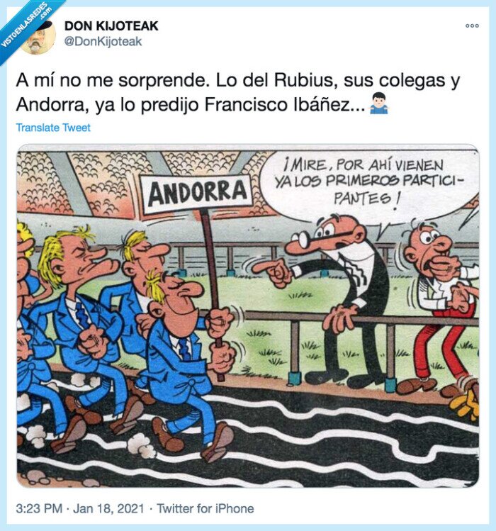 francisco ibáñez,sorprender,andorra,rubius