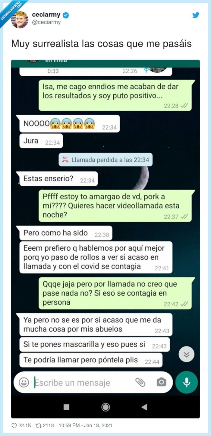 contagio,coronavirus,llamada