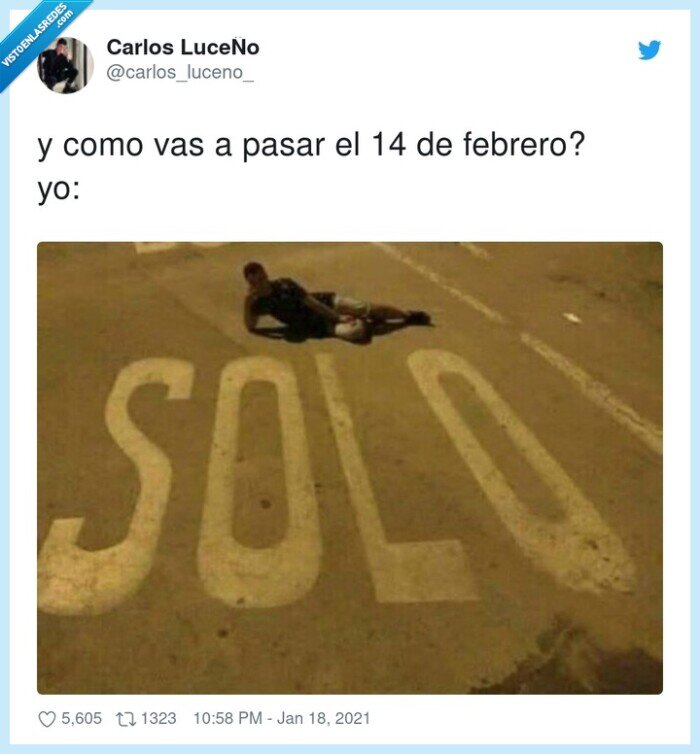 san valentin,solo