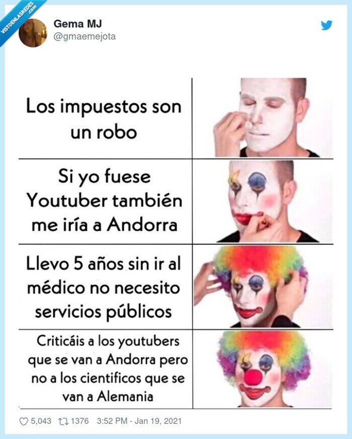 andorra,youtubers,comer,científicos,rubius