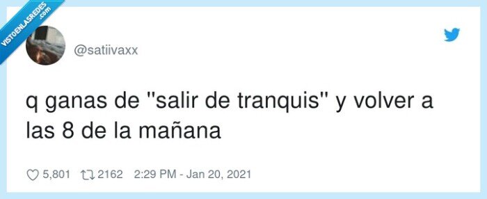 tranquis,salir,de mañana