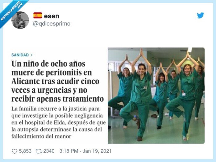 medicos,hospital,muerte,niño,urgencias,peritonitis