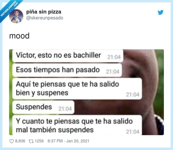 universidad,suspender,bachillerato