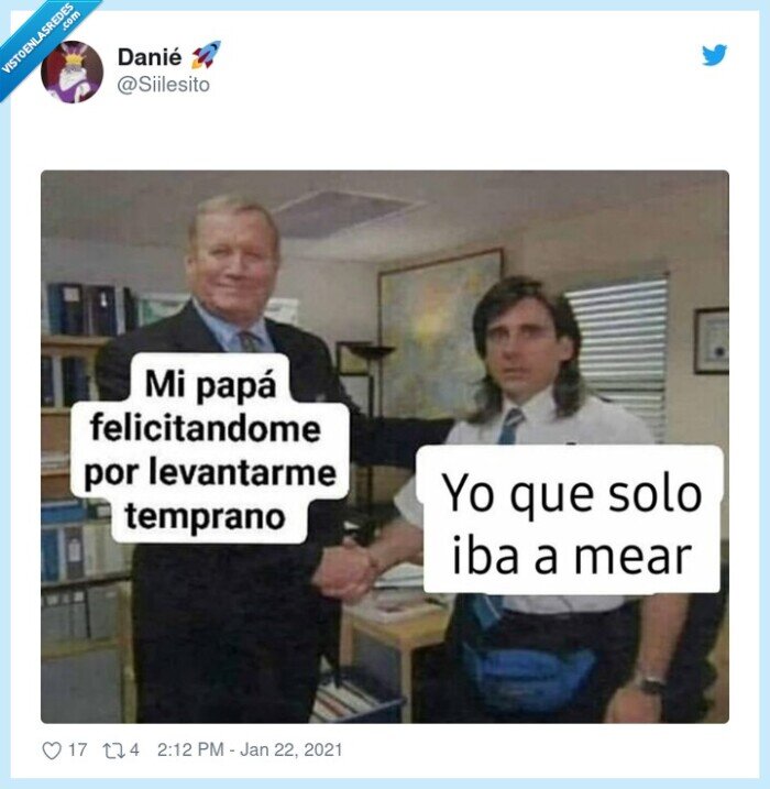 padre,felicitar,mear,michael scott