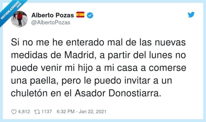 chuletón,coronavirus,sinsentido,restaurantes,madrid,restricciones