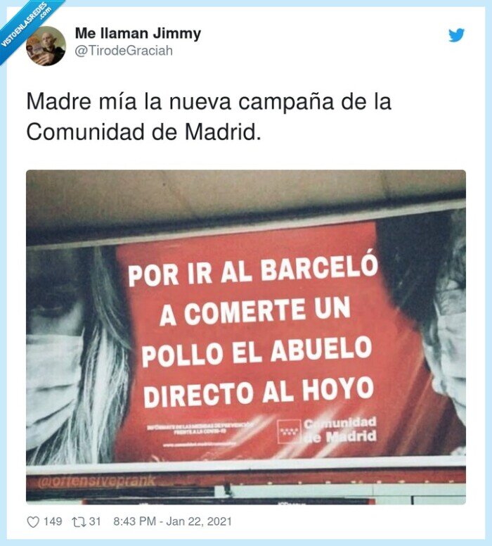 comunidad,campaña,madrid,pollo,coronavirus,teatro barceló