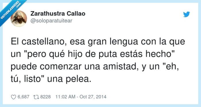 castellano,comenzar,amistad,lengua,pelea