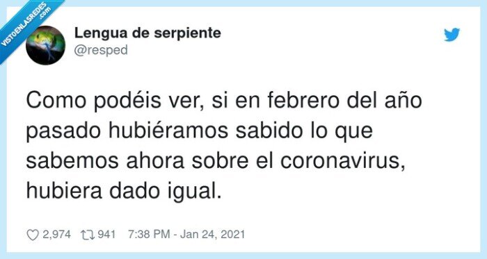 coronavirus,hace un año,2020,.2021,saber