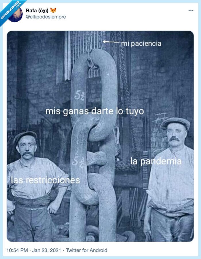 restricciones,pandemia,darte,paciencia