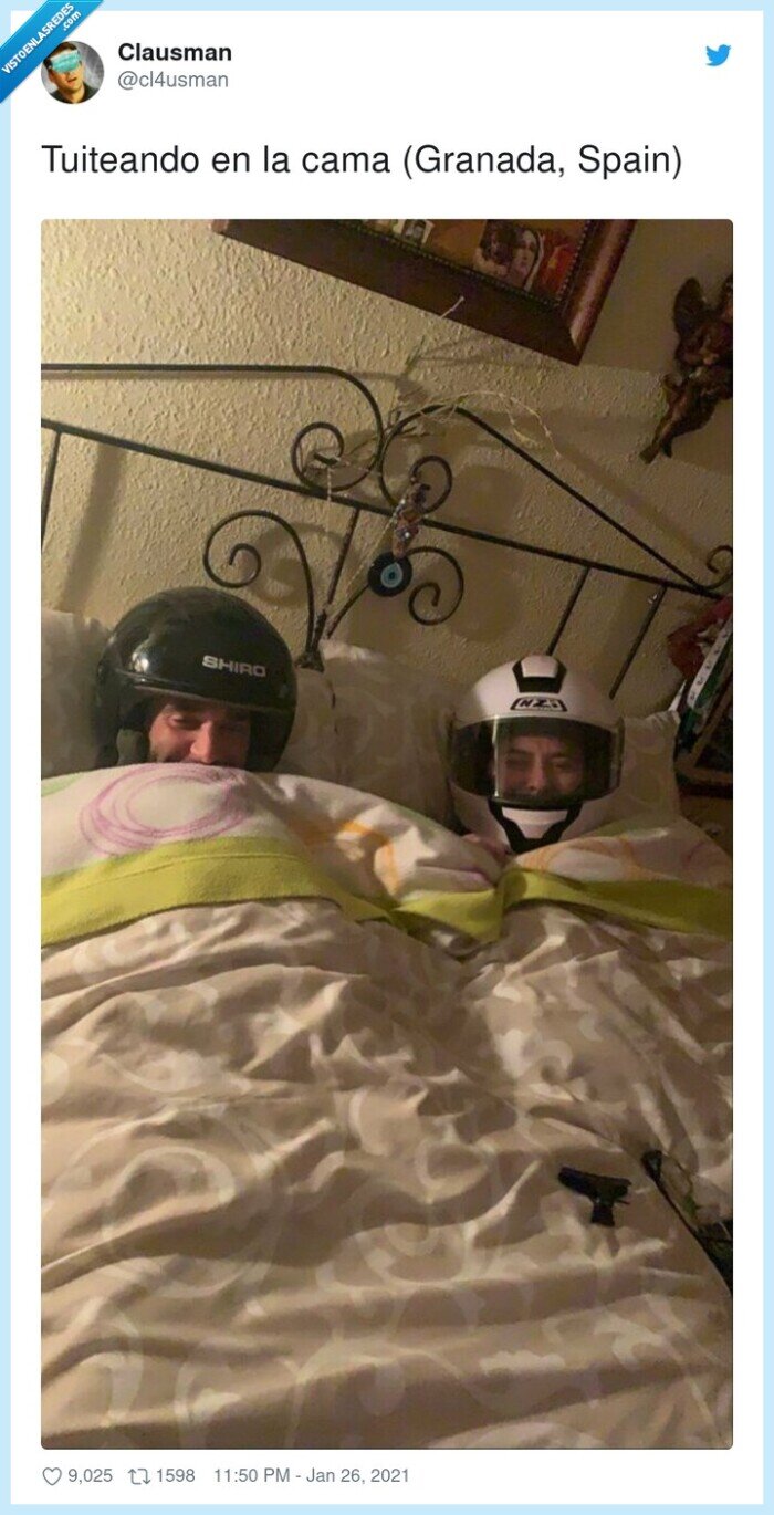 cascos,granada,cama,terremotos