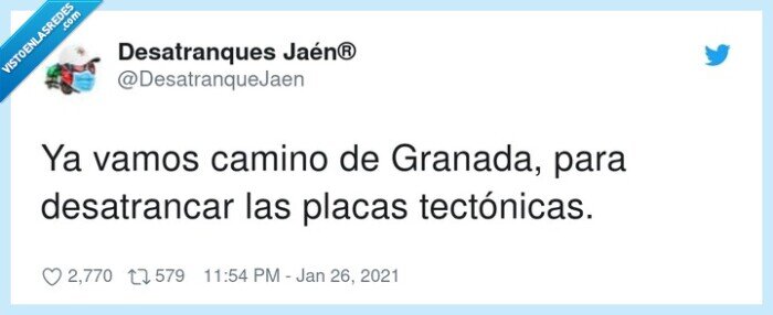 desatrancar,tectónicas,granada,terremoto