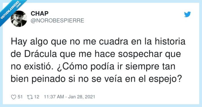 sospechar,historia,dr&aacute;cula,existir,peinado,espejo