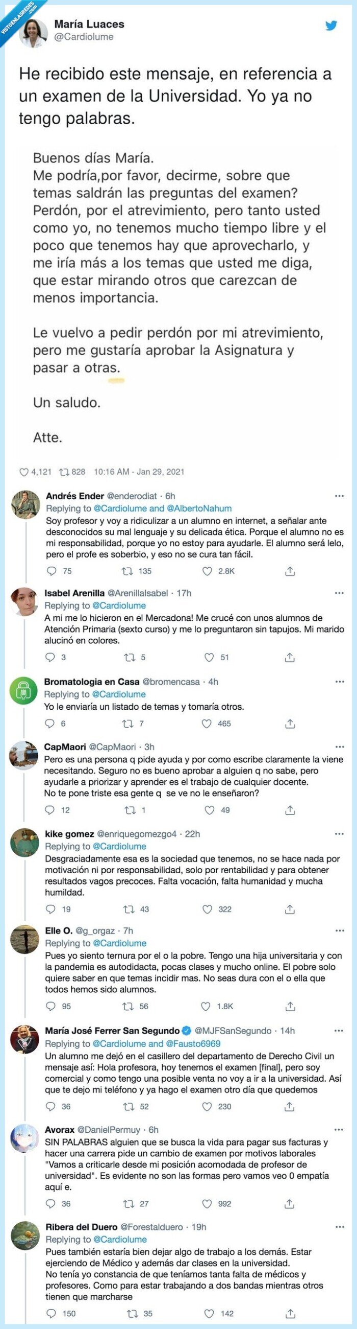 universidad,referencia,recibido,mensaje,alumna,examen