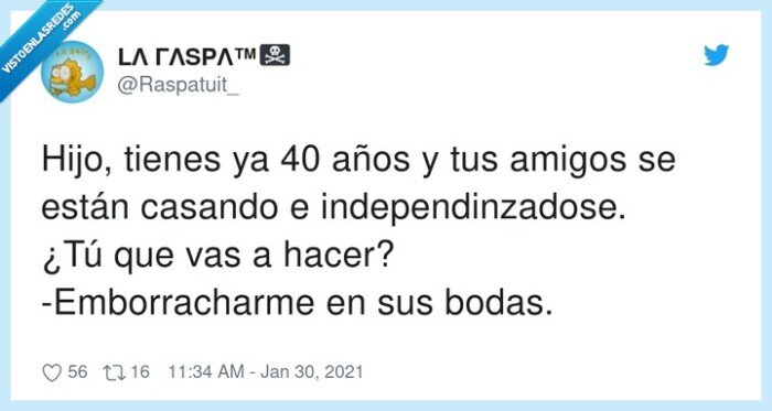 independizarse,emborracharme,bodas,amigos
