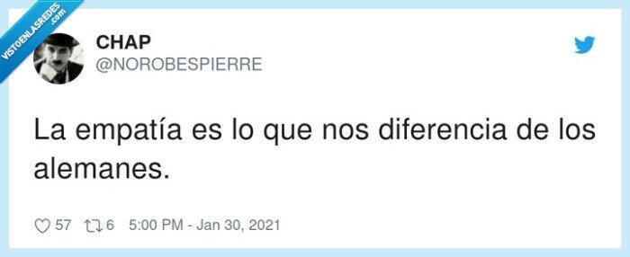 diferencia,empatía,alemanes