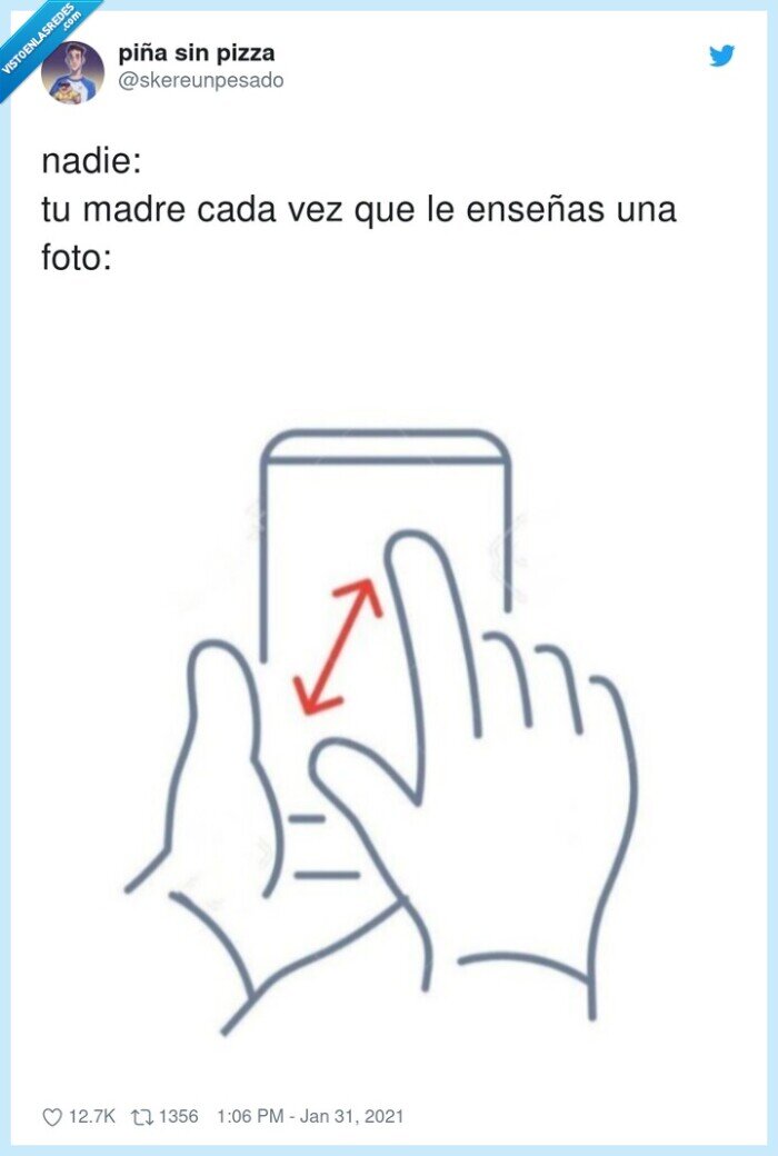 enseñar,madre,fotos,móvil