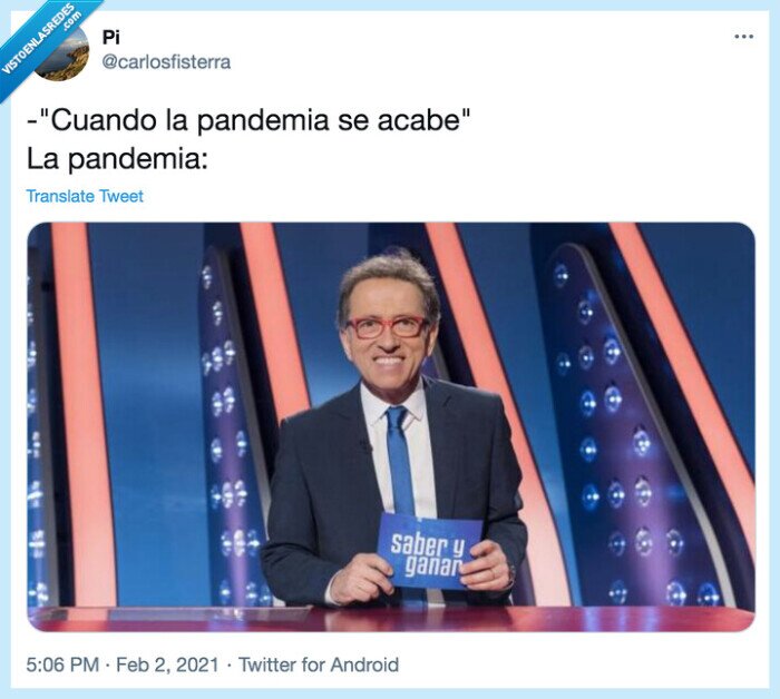 jordi hurtado,pandemia,acabarse,coronavirus