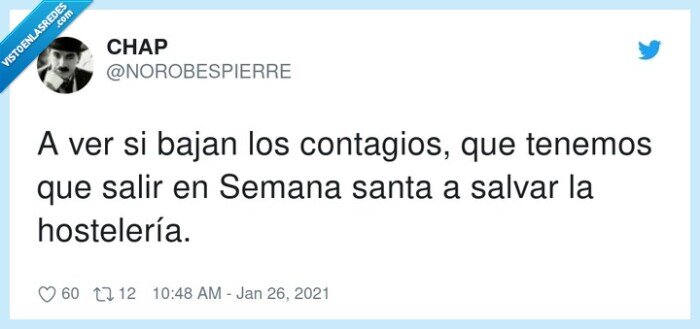 hostelería,contagios,salvar,semana santa