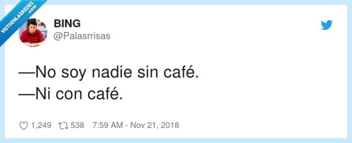 no soy nadie,café