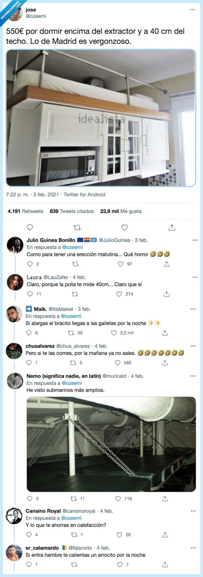 vergonzoso,extractor,550€,dormir,madrid