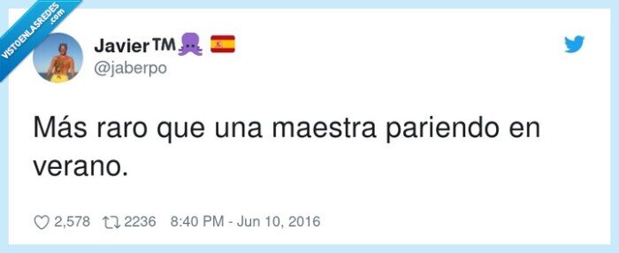 parir,fiesta,vacaciones,permiso,maternidad,maestra,verano