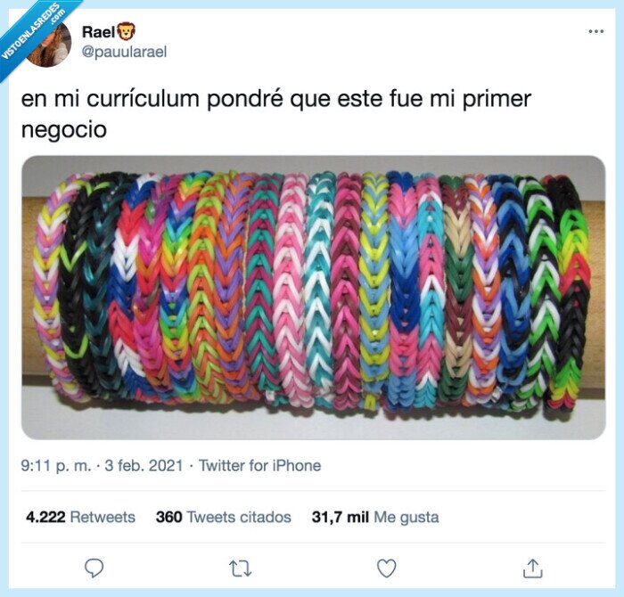 negocio,pulseras,curriculum