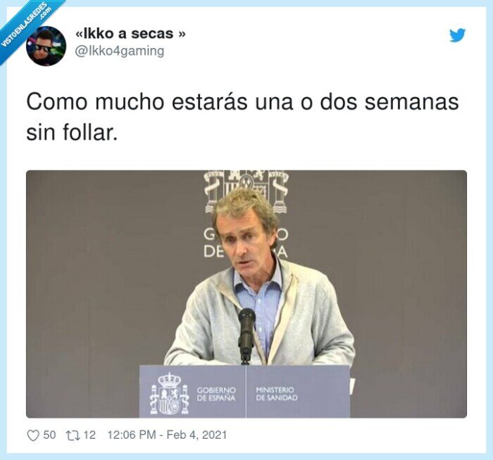 estarás,semanas,como mucho,fernando simón