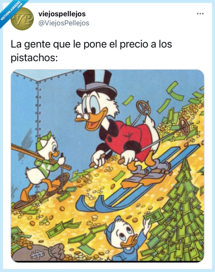 Tuit,tweet,pistachos,precio,dinero,verdad,situaciones