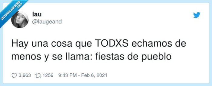 fiestas,echar de menos,pueblo