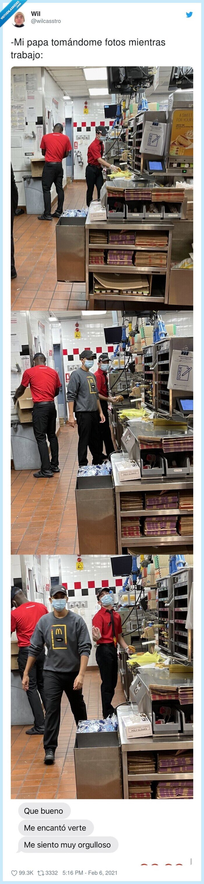 fastfood,padre,orgulloso,mcdonalds