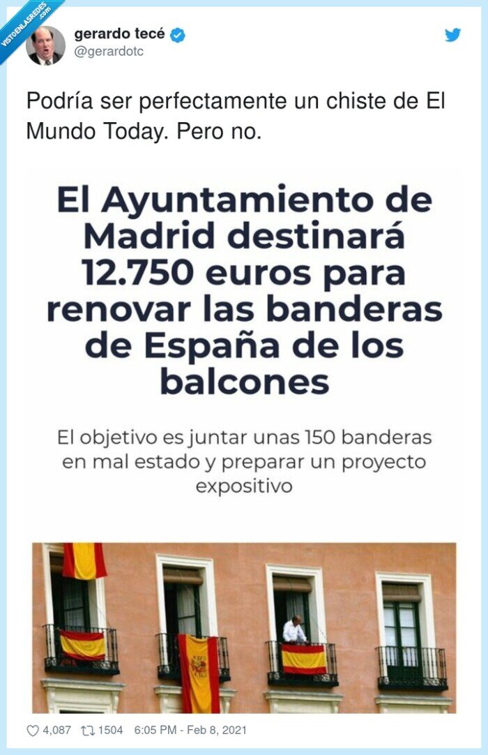 banderas,madrid,ayuntamiento,destinar,balcones