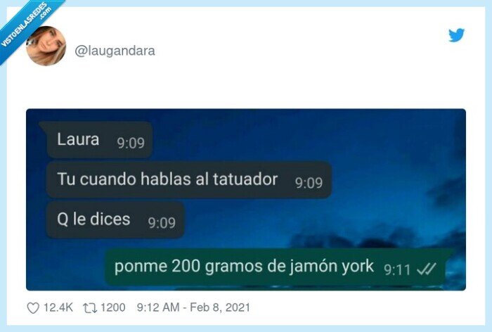 tatuador,carnicería,tatuaje,jamón de york,sin futuro