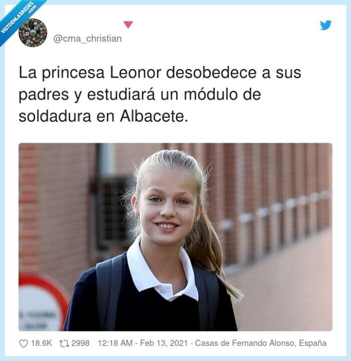 desobedecer,estudiará,soldadura,princesa,albacete,módulo,leonor