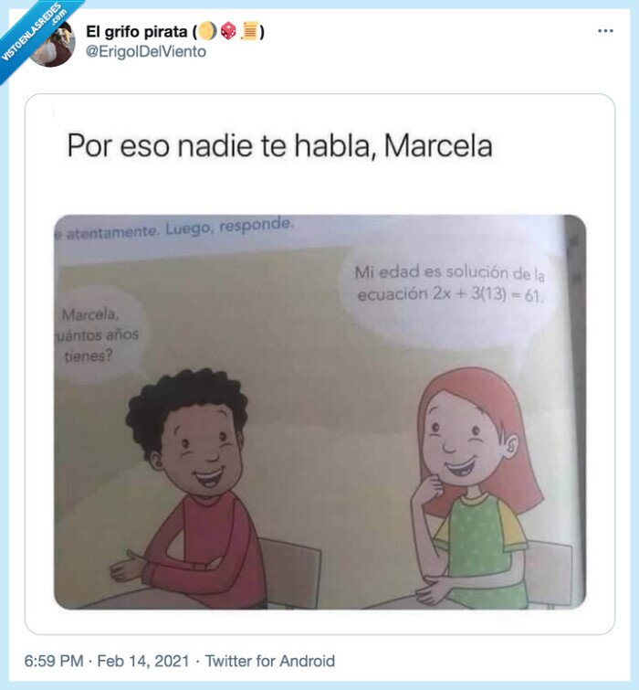 marcela,rebuscada,edad,matemáticas