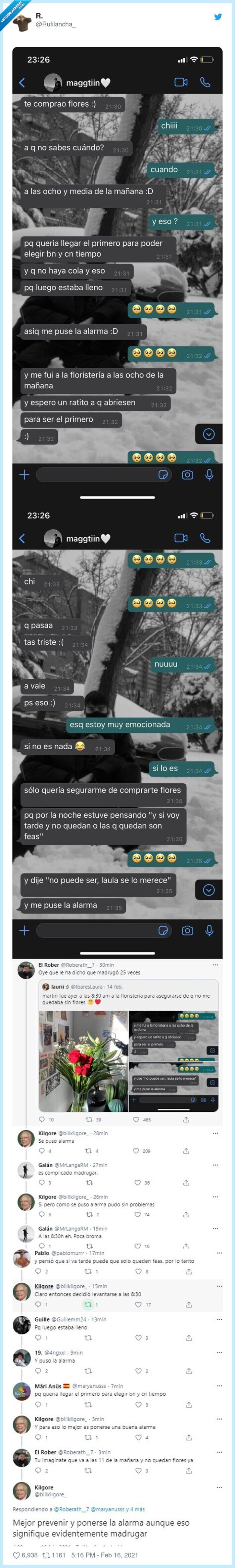 flores,madrugar,regalo,cansino,pesado