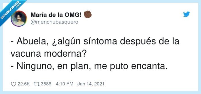 síntoma,abuela,moderna,vacuna,coronavirus